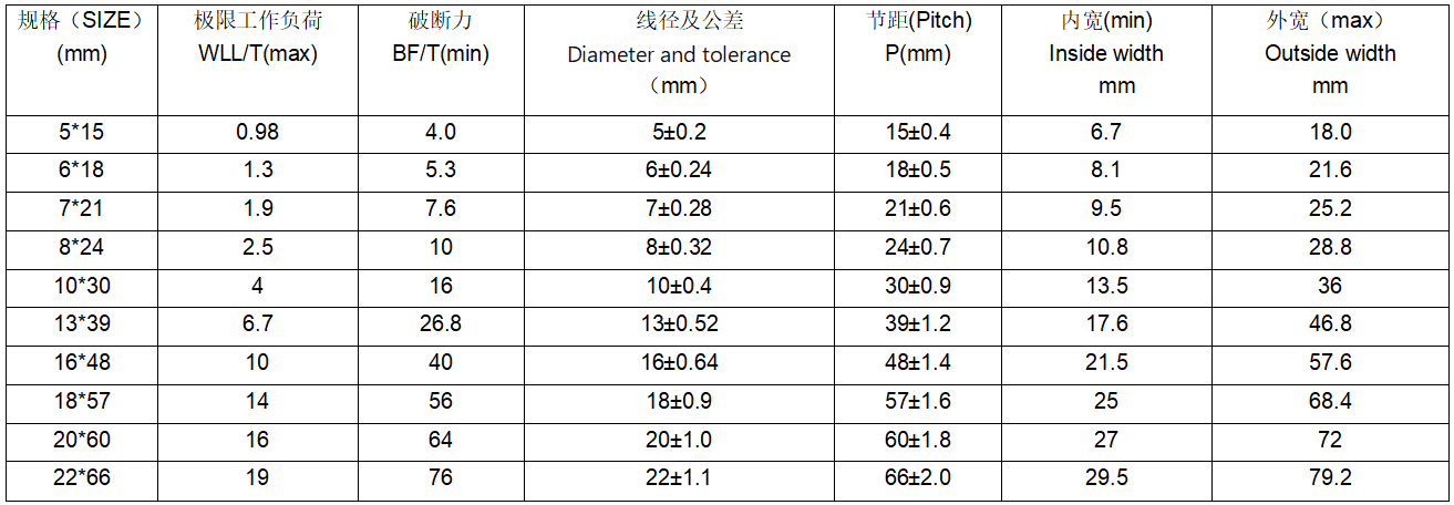 G100 chain