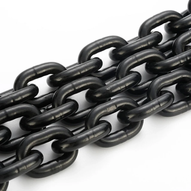 Calibration Chain G80 13*39mm Alloy Lifting Hoist Black Chain